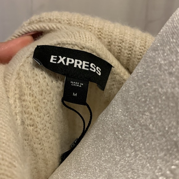 Express Ribbed Collared Belted Duster Cardigan - Picture 10 of 10